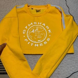 GYMSHARK YELLOW CROP